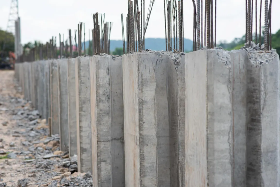 concrete pole cast cost per meter