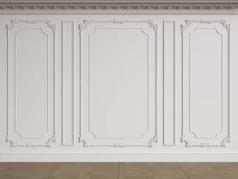 wall moulding ruang tamu kecil Wall Moulding for Small Living Room