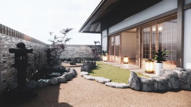 japanese home front garden ideas