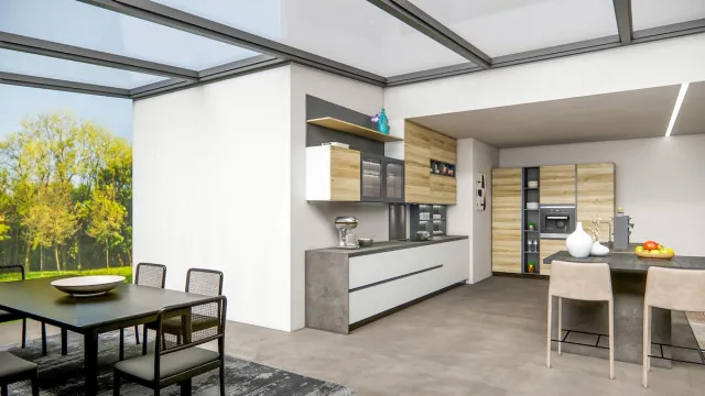 desain dapur terbuka