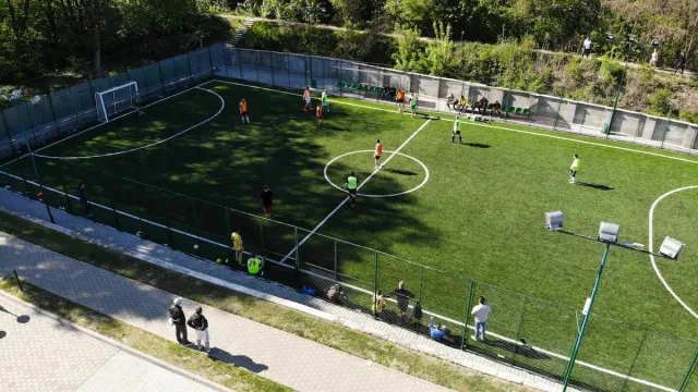 ukuran lapangan mini soccer