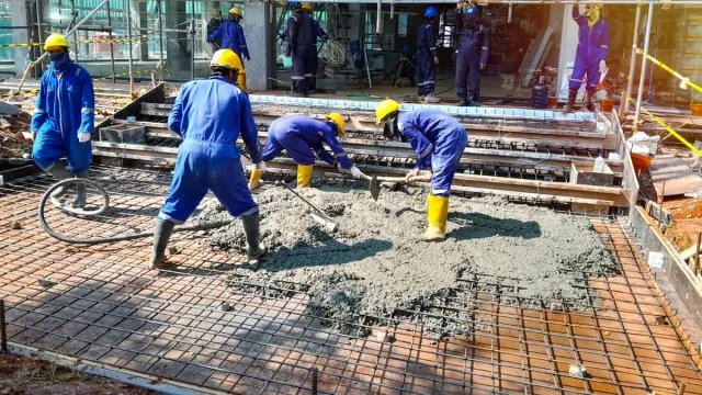 Pengerjaan cor beton